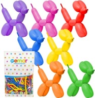Balóniky na modelovanie balónikov Zvieratká Colorful D4/80 100 ks.
