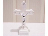 Plastový LED kríž 13x8x5 cm