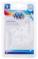 Okrúhly trojprúdový silikónový cumlík 2 ks CANPOL BABIES