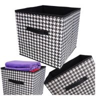 ORGANIZÁTOR ŠATNÍKA, textil, 25x25x25 cm, na doplnky, oblečenie, držiak na košík