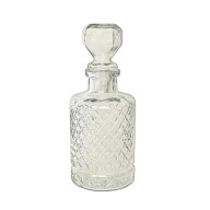 1240 ml sklenená karafa s korkom, vínom, vodkou, likérom