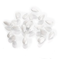 Štrasové kamienky na šitie akrylové kvapky 10x6x4mm 20 ks