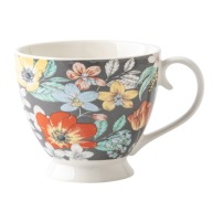Šálka ​​na kávu, veľký porcelánový hrnček, Altom Design Folk Flowers, 350 ml
