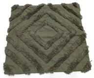 DEKORATÍVNY OBJAL NA VANKÚŠ KHAKI BOHO BAVLNA 39 x 39cm
