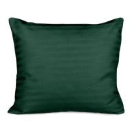 Obliečka na vankúš z bavlneného saténu CIZGILI DARK GREEN/50x60.