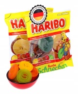 HARIBO Bunte Schnecken Snails ovocné želé 160g
