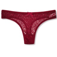 SEXY ČERVENÉ JEMNÉ ZMYSLNÉ ČIPKOVÉ DÁMSKE XL TANGÁ