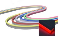 LED neónová červená flexibilná 12V FLEX 6x12 mm IP67