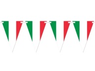 Závesná zástava talianskej vlajky Italia Italy 500cm