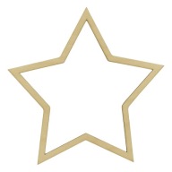 Star Ring Base Lapač snov Macrame 25 cm 1 ks