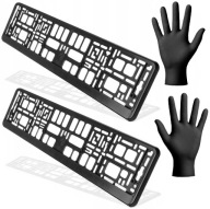 RÁMY RÁM NA ŠPZ ČIERNA ČIERNA ŠPZ NA AUTO EU PL
