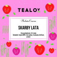 TEALOV čierny čaj POKLADY LETA 50g