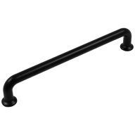 MAT ČIERNA NÁBYTKOVÁ KĽÚČKA LOFT MODERNÁ TRUBKA QHD-05 160 mm