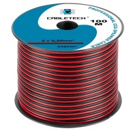 5 metrový Káblový kábel pre Mono LED pásiky 2x0,2 mm