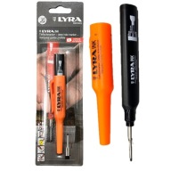 LYRA L4488003 ZNAČOVAČ NA ZNAČENIE Hlbokých dierok ČIERNY BLISTER