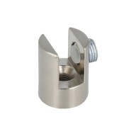 Držiak, držiak na sklo, police, 6-10mm sklo Inox