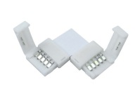 Uhlový konektor RGBW LED KONEKTOR 10mm 5pinový klik L