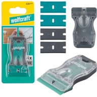WOLFCRAFT Škrabka, plastová čepeľ