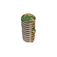 NEODYMOVÝ MAGNET 10x2 mm S 3M LEPICÍ PÁSOU 10 ks