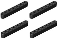 LEGO Technic Liftarm 1x7 32524 čierna 4495935 - 4 ks