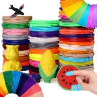 PLA FILAMENT DO 3D PERÁ NÁPLNE NÁPLNE DO 3D PERO 100M 20 FAREB