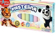 PASTEL Plastelína 12 farieb INSPIRIA diagram