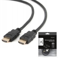 HDMI - HDMI KÁBEL ETHERNETOVÝ KONEKTOR 4K 60Hz UHD 3D ČIERNA 1,8m