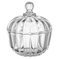 Sklenená cukornička 200 ml s pokrievkou