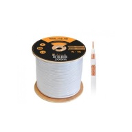 RG6 PCC113 CU+CU HD koaxiálny kábel - rolka 200 m - BX6593