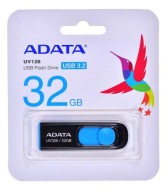 ADATA UV128 AUV128-32G-RBE kľúč 32GB USB 3.0 čierny