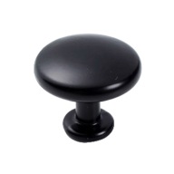 Ekonomický nábytkový gombík MAT BLACK LOFT