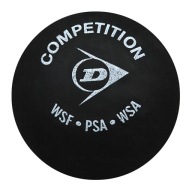 Squashová loptička Dunlop Competition 1 žltá bodka 700112 OS