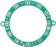 LED kruhové svetlo, AVT1918 PCB