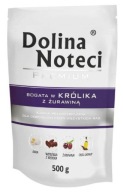 DOLINA NOTECI Prémiový králik s brusnicami 500g