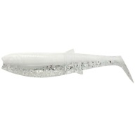 Savage Gear CANNIBAL SHAD 10 cm 9 g WHITE FLASH šťuková guma