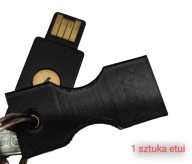 Puzdro Yubikey 1 kus čierne puzdro na ochranu kľúčov Yubikey 5 NFC
