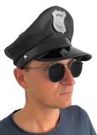 Policajt Policajtka Čiapka Policajtka Čierna