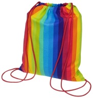 Bavlnený SCHOOL batoh Rainbow LGBT tolerancia