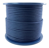 PLACHETNÉ LANO 6mm x 10m NÁMORNÍCKA MODRÁ - plávajúca