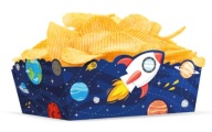 Krabice na žetóny Space Rocket 3 kusy Narodeniny