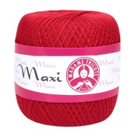 Maxi šnúra - Madame Tricote Paris - červená, 6328