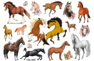 Odnímateľné tetovanie pre deti HORSES CG547