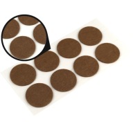 Plsťová podložka - kruh 50 mm - 8 ks