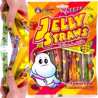 Ovocné želé v tube TikTok ŽELÉ SLAMKY 300g ABC FUNNY HIPPO