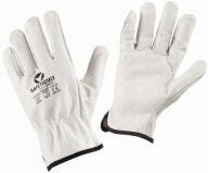 BASS Kožené pracovné rukavice ALL LEATHER zváranie rlcs kozia koža 10