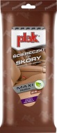 Navlhčené utierky na čistenie kože Plak
