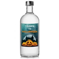Nálepka LABEL fľaša HALLOWEEN tekvicový likér 5