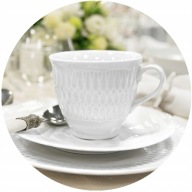 0001 ŠÁLKA 100 ml na espresso Biela SOFIA PORCELÁN ĆMIELÓW NOVINKA 1