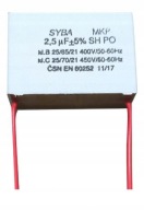 ŠTARTOVACÍ KONDENZÁTOR 2,5uF 450V kvalita