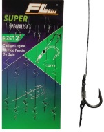 Teflónové háčiky Super Specialist s ihlou pre Method Feeder 12